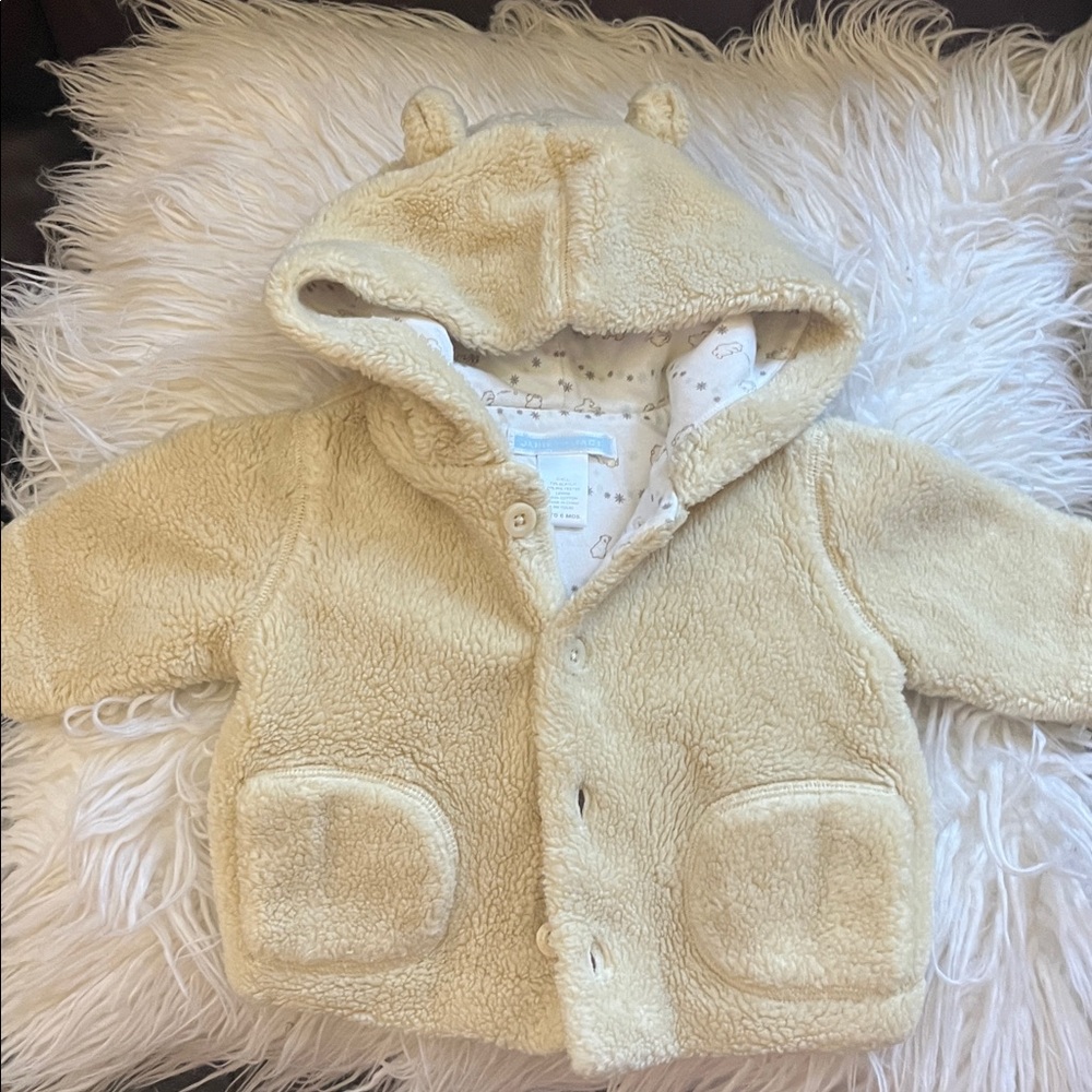 Jeanie and Jack fluffy bear hoodie